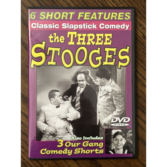 Three Stooges DVD Lot of 4 Collection Vol 1 & 2 (NEW) , Features, Cartoons - Picture 5 of 11